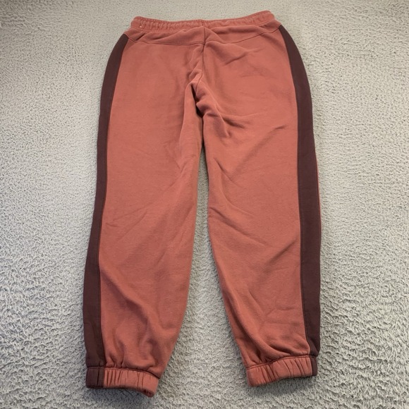 Nike Joggers Womens Medium Icon Clash Fleece‎ Pink Red 28" Inseam Gym Train Run - Picture 3 of 14